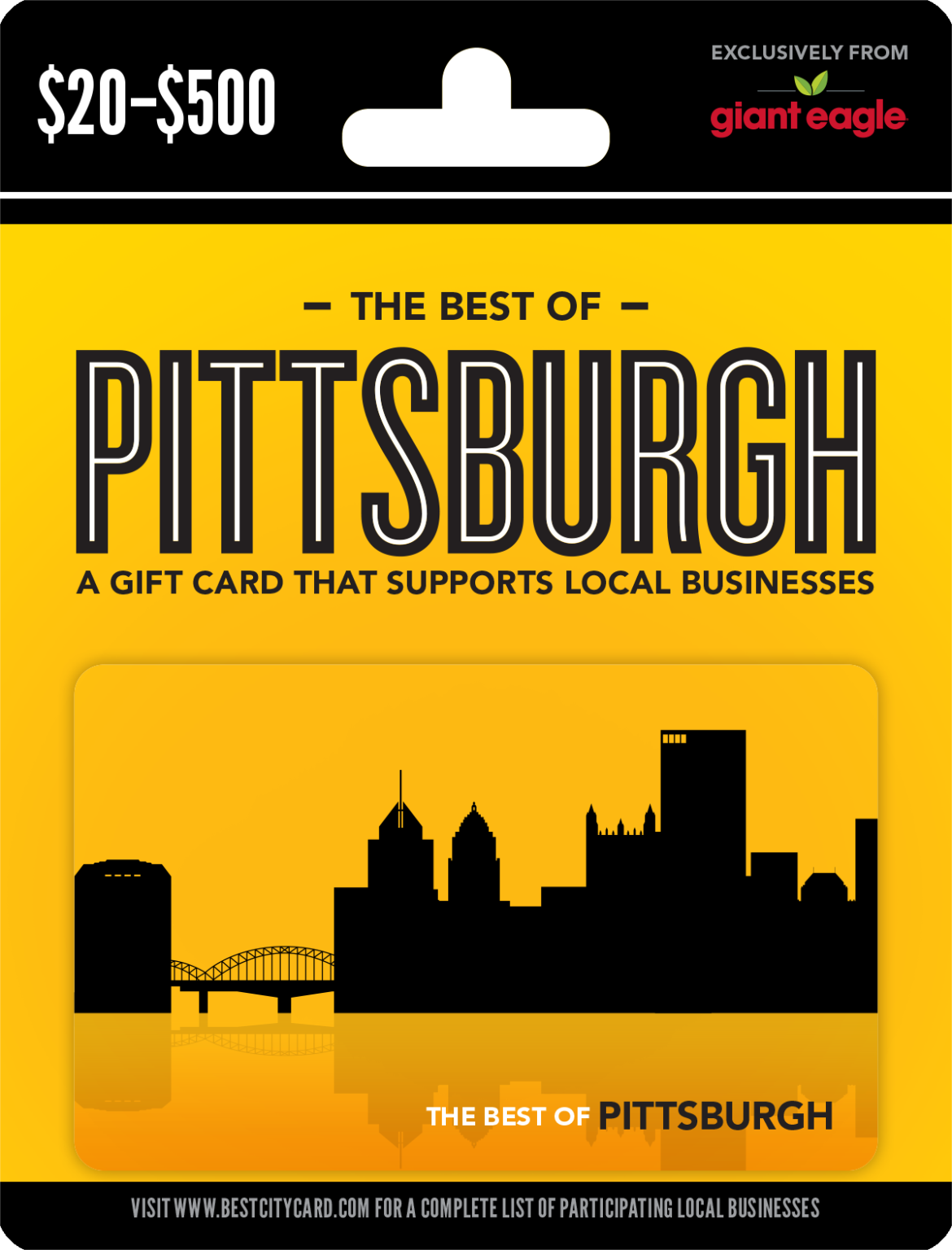 Signup to Join Best of Pittsburgh City Card Best of City Cards